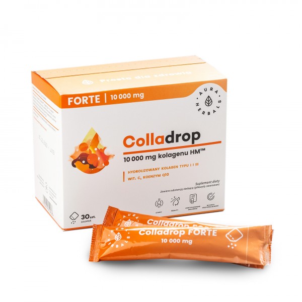 Морской коллаген Aura Herbals Colladrop Forte 10000 мг, 30 саше